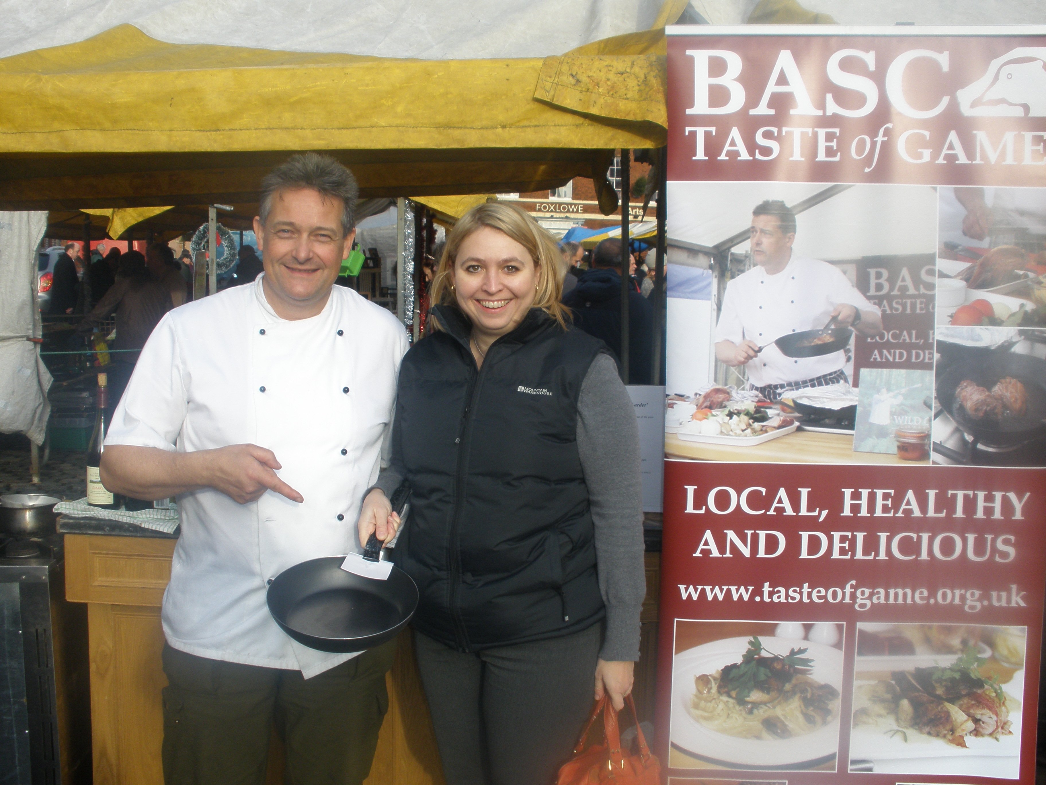 Wild Cooking At Leek Christmas Market Karen Bradley