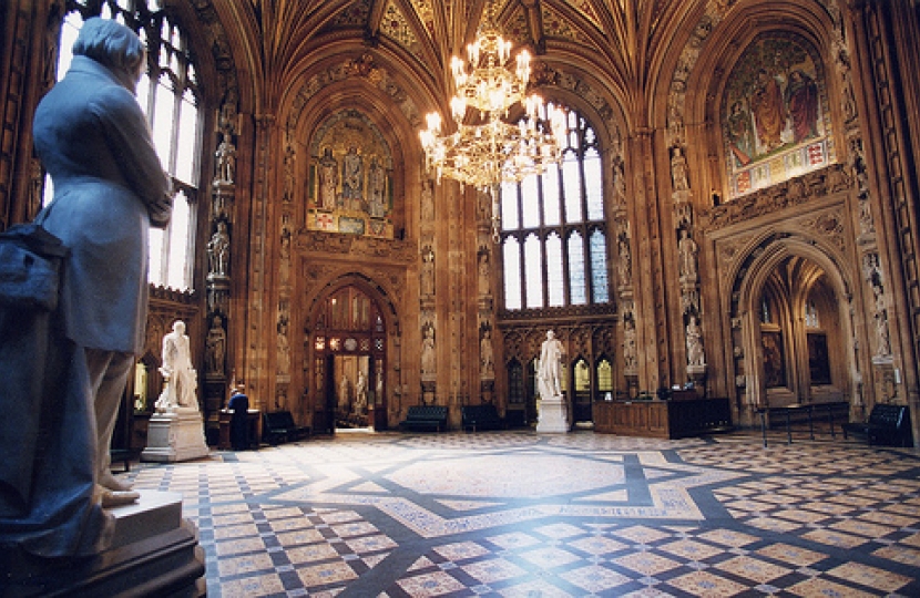 Central Lobby in Houses of Parliament