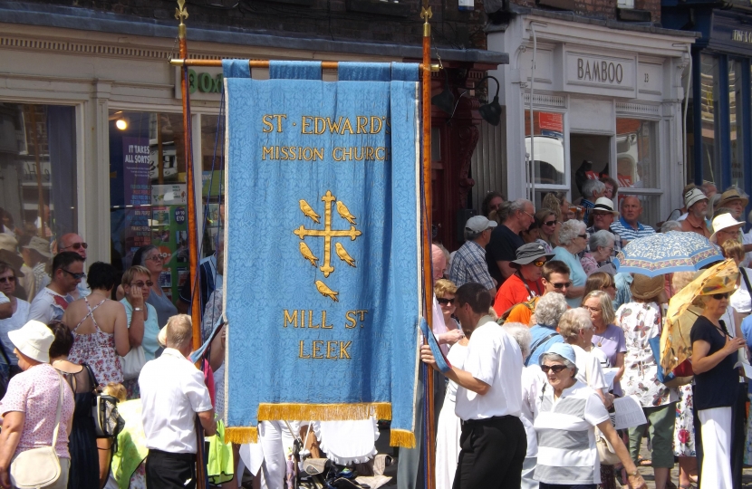 St Edwards Leek Club Day Banner