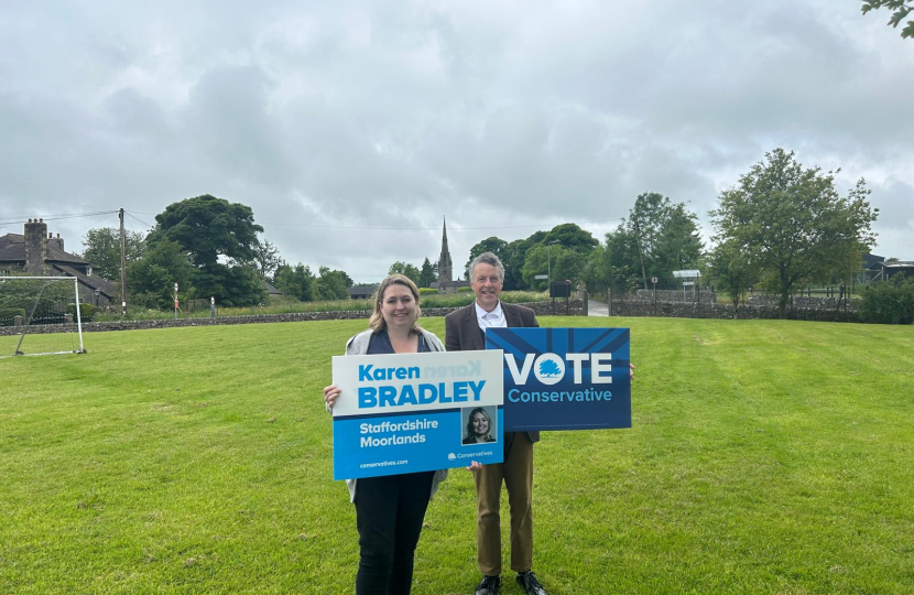 Campaigning in Butterton 