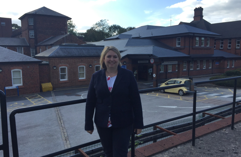 Karen at Leek Moorlands Hospital