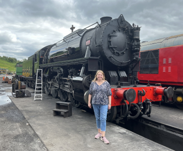 Karen at Churnet Valley Railway