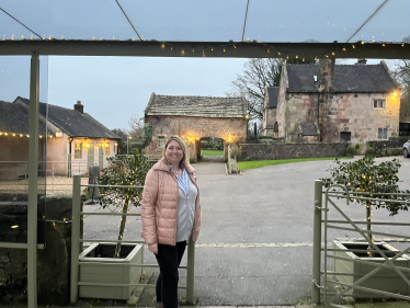 Karen at The Ashes Barns