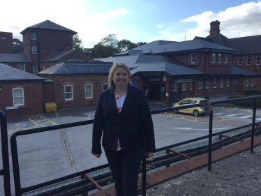 Karen at Leek Moorlands Hospital