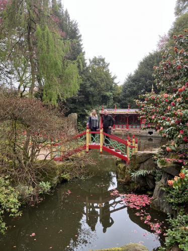 Karen at Biddulph Grange Gardens